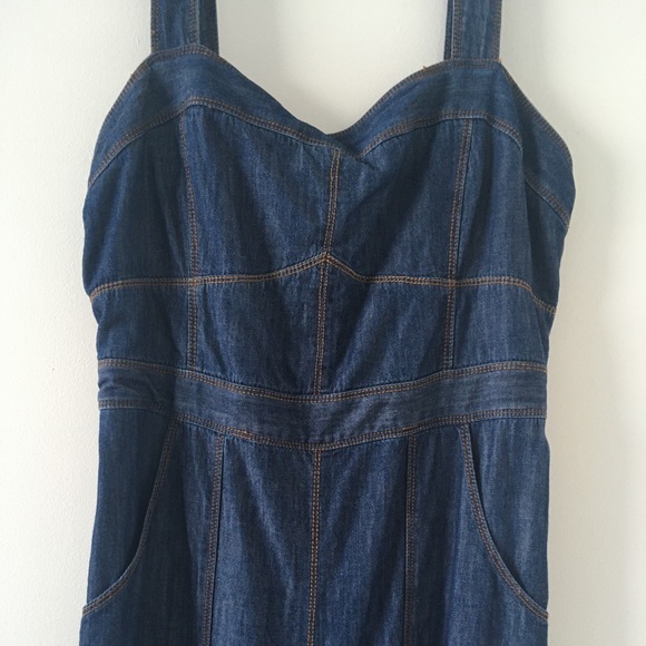 Anthropologie Denim Jumpsuit - Picture 5 of 9